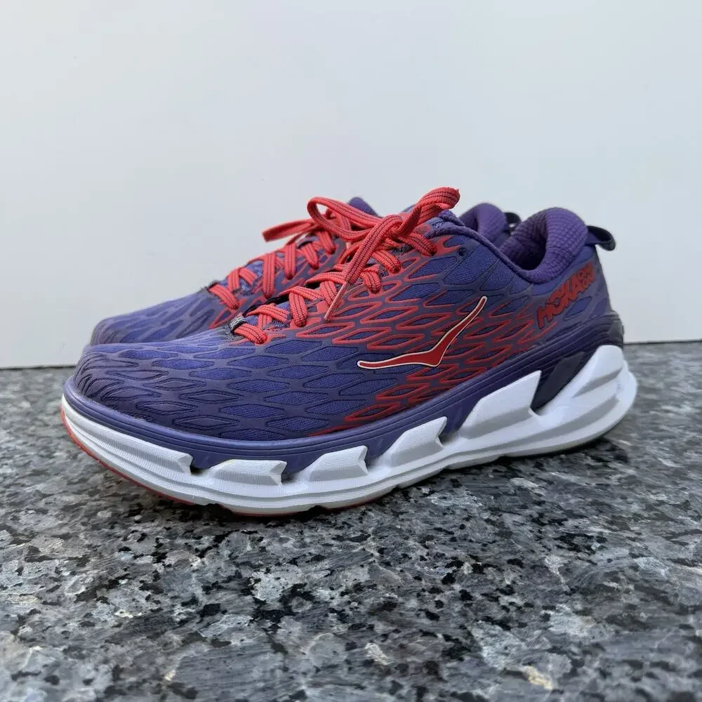 Hoka One One Vanquish 2 Women’s US 10 Purple Mesh Sneaker Athletic Shoe Classic